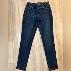 Maurices Dark Blue Skinny Jeans Small - Short/Petite